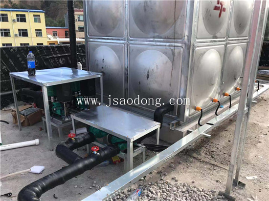 山西临汾大宁县幸福小学太阳能热水系统